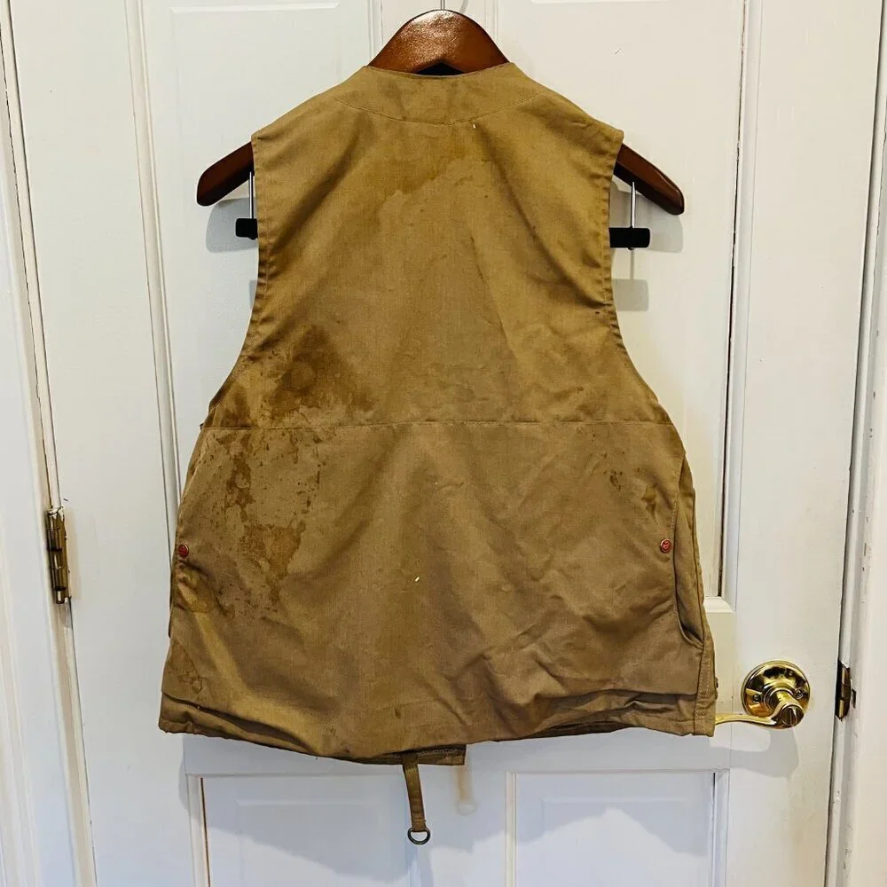 Vintage 1950's IDEAL Fly Fishing Vest MEDIUM RARE